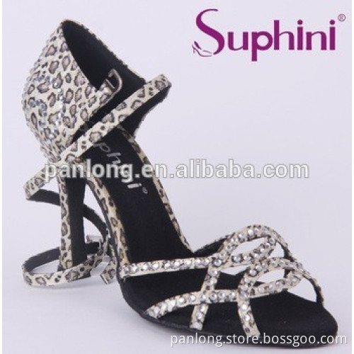 good resilience and comfortable ladies latin salsa dance shoes
